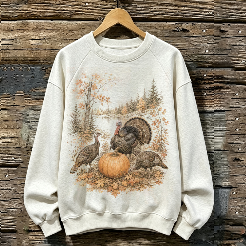 Vintage Thanksgiving Turkey Sweatshirt