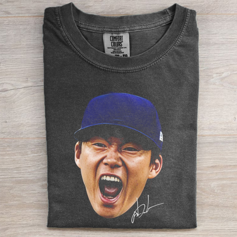 Retro Style LA Baseball T-shirt