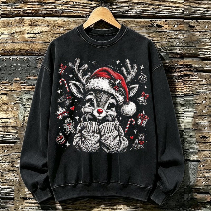 Preppy Christmas Reindeer