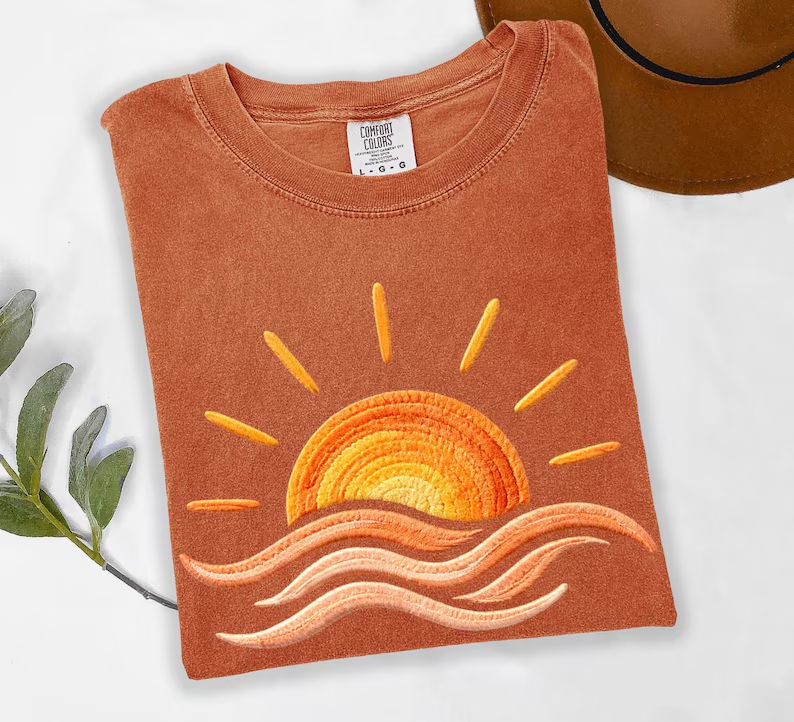 Sunset Beach Summer Vacation T-shirt