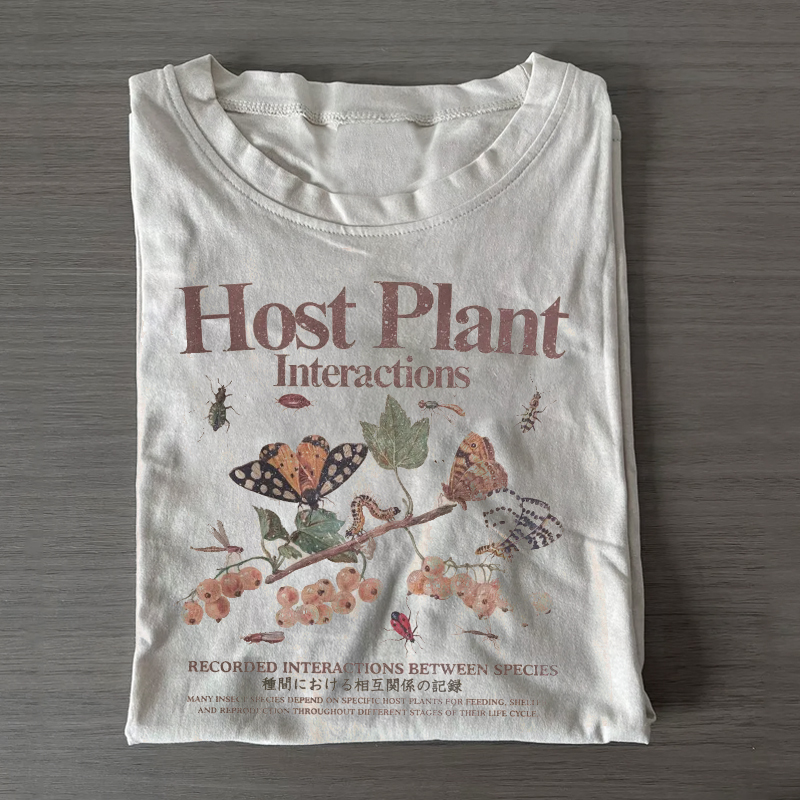 Host Plant Interactions Vintage T-shirt