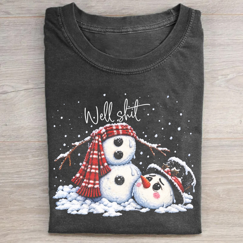 Well Shit Christmas Shirt