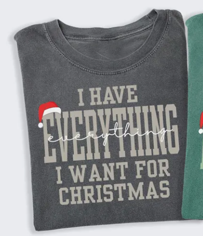 I Have Everything I Want For Christmas T-shirt