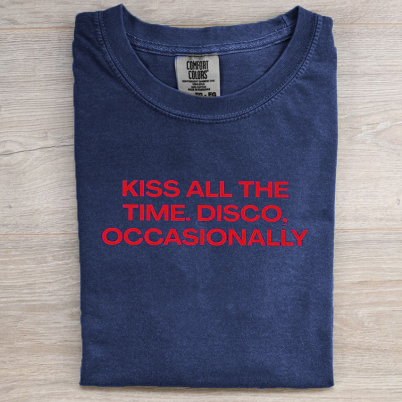 Disco Occasionally New Album T-shirt 