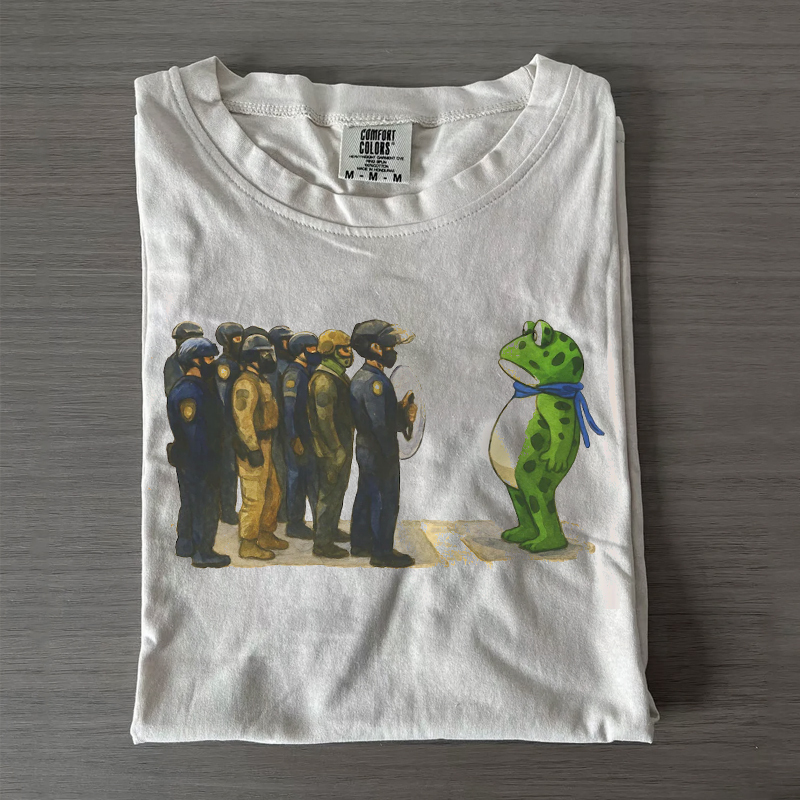Portland Freedom Frog Anti Ice T-shirt
