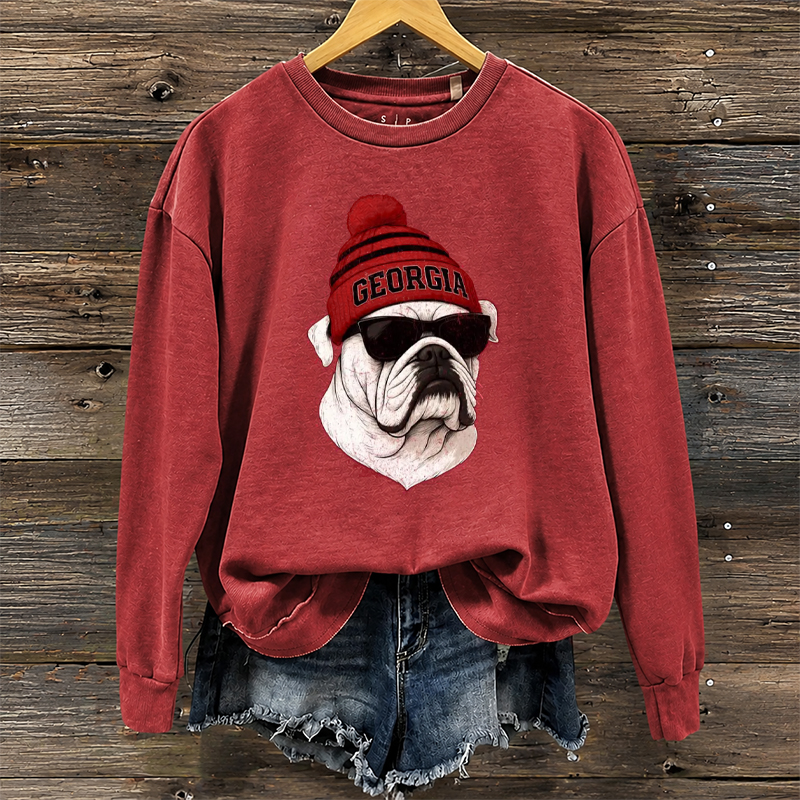 Georgia Football Graphic Sweatshirt