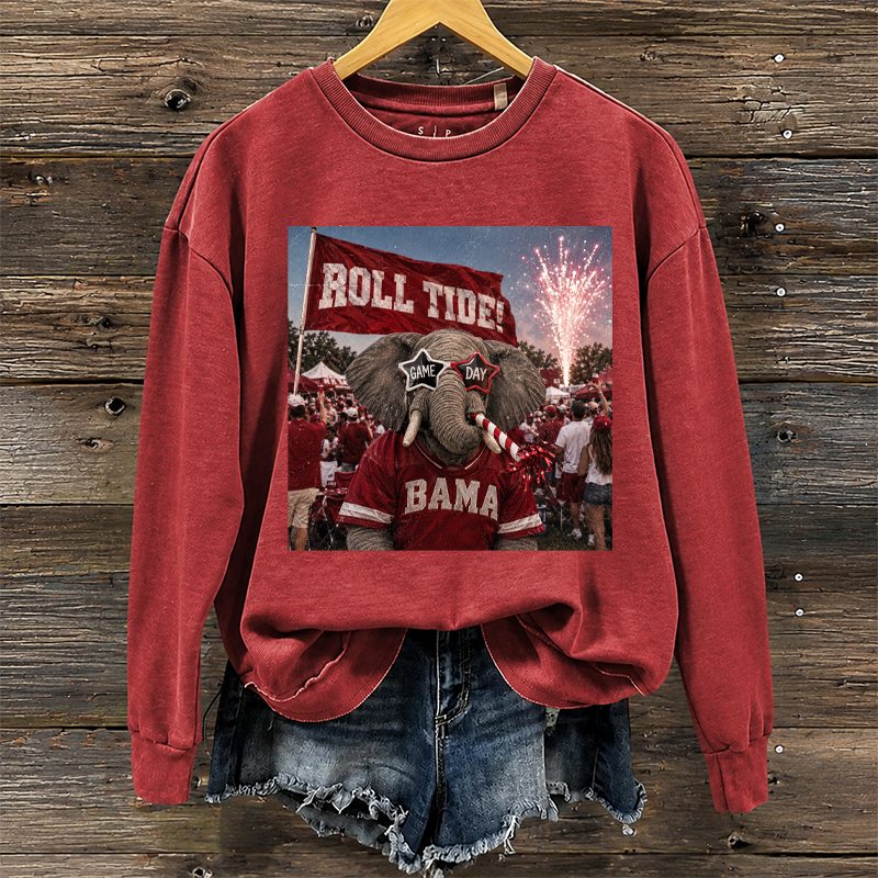Alabama Funny Football Graphic Sweatshirt