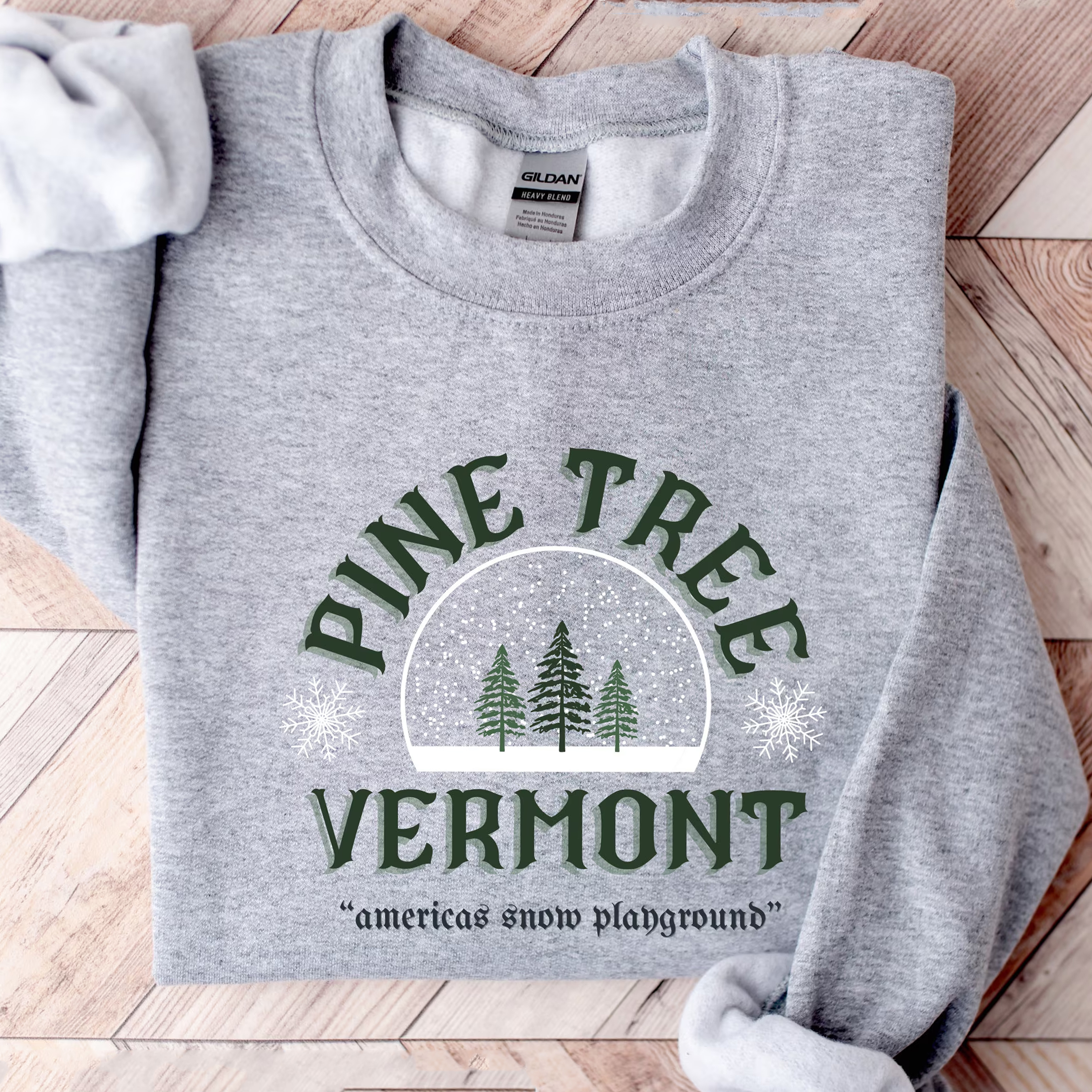 Pine Tree Vermont Sweatshirt