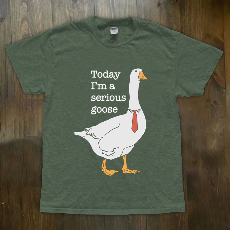 Today I'm A Serious Goose T-shirt