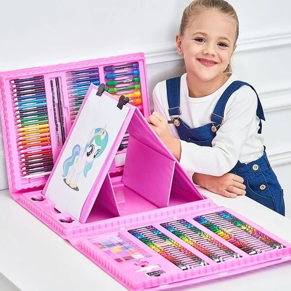 💗Deluxe 6-In-1 Art Creativity Set🎁The Best Present For Kids