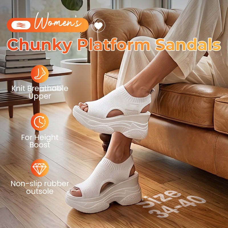 ❄️Women's Open-Toe Wedge Sandals✨