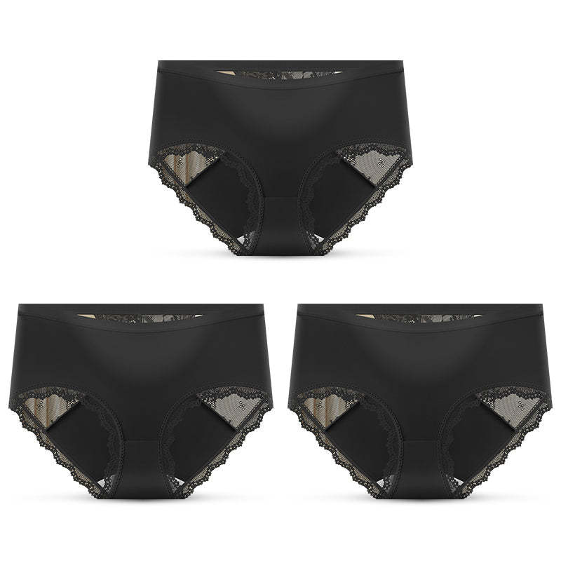 Women's Soft Lace Mid-Rise Panty