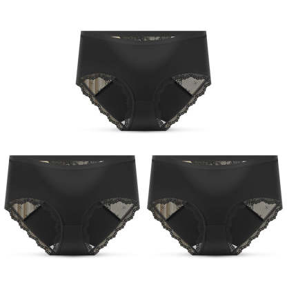 Women's Soft Lace Mid-Rise Panty