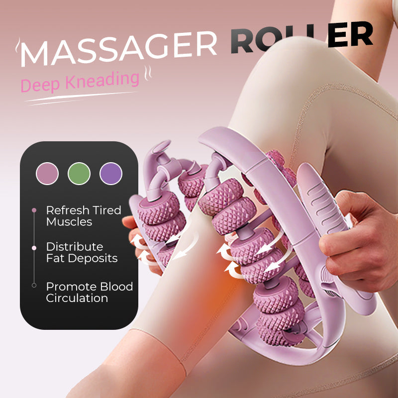 🔥 Leg Massager Roller - Ultimate Muscle Relief|Buy 3 Get 1 Free💆‍♀️✨