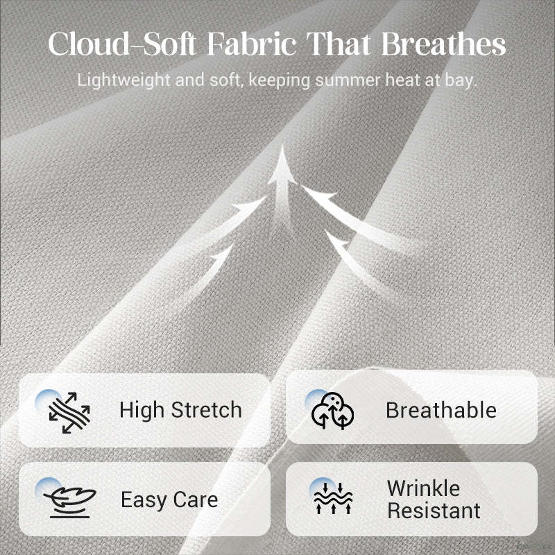 Women's Casual Loose Cotton Linen Breathable Capri Pants