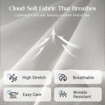 Women's Casual Loose Cotton Linen Breathable Capri Pants