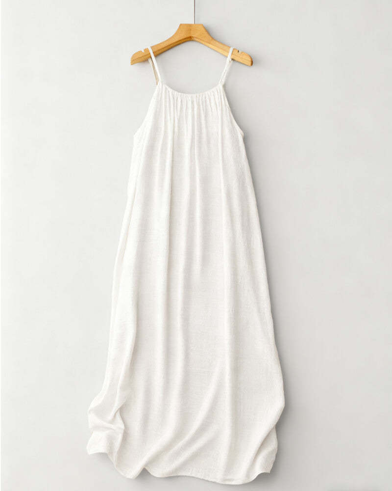 🏖️💕20K+ SOLD!⚡Women's Casual Backless Spaghetti Strap Maxi Dress🌟🌊