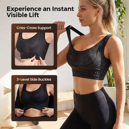 💖✨ All-Day Comfort Meets Perfect Shape! Criss-Cross Lift & Sculpt Bra👚⚡️