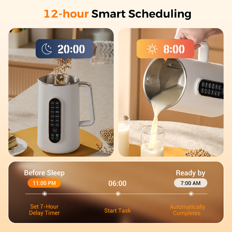 🎁Hot Sale 52% OFF⏳Multi-Functional Nut Milk Maker Machine