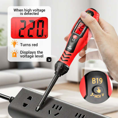✍️⚡Intelligent Non-Contact Voltage Tester - Safe & Efficient Electrician's Best Tool💡