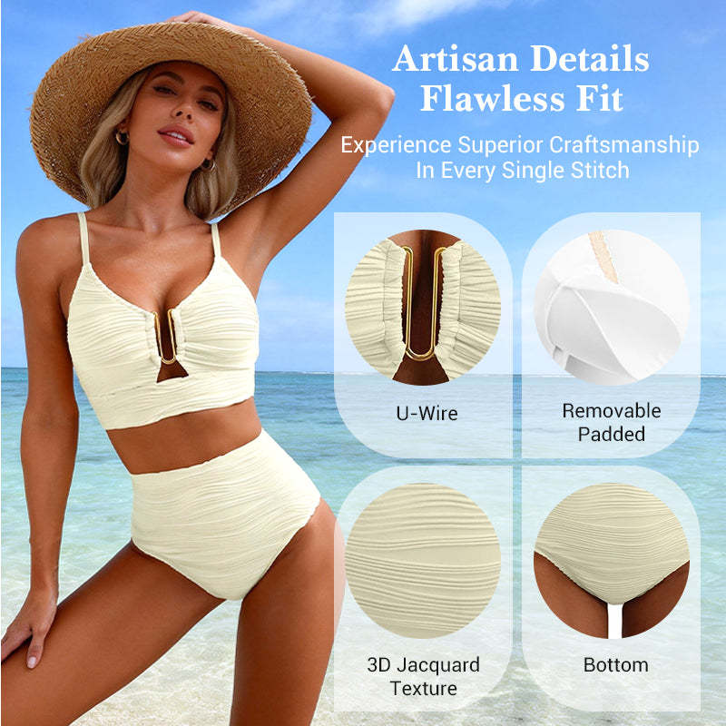 Women's Push Up High Waist Bikini