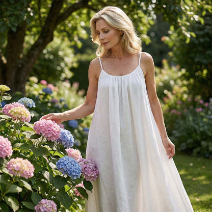 🏖️💕20K+ SOLD!⚡Women's Casual Backless Spaghetti Strap Maxi Dress🌟🌊