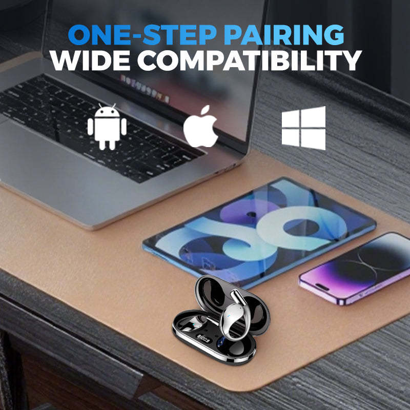 🔥Wireless Open-Ear Earbuds with LED Display