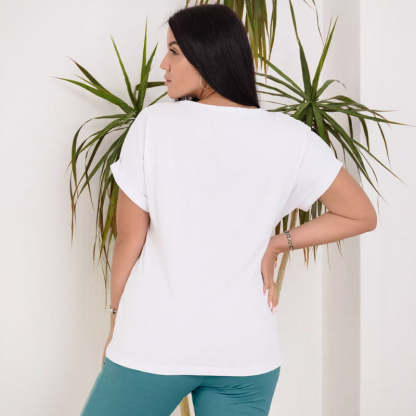 Fashionable Simple Casual  2-Piece Set