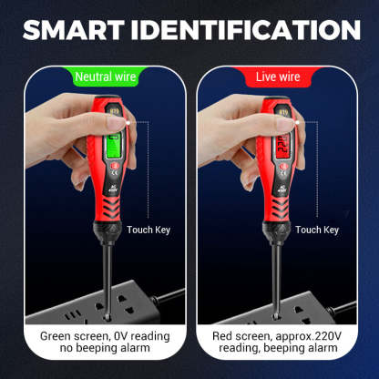 ✍️⚡Intelligent Non-Contact Voltage Tester - Safe & Efficient Electrician's Best Tool💡