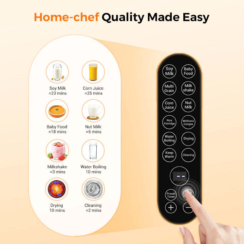 🎁Hot Sale 52% OFF⏳Multi-Functional Nut Milk Maker Machine