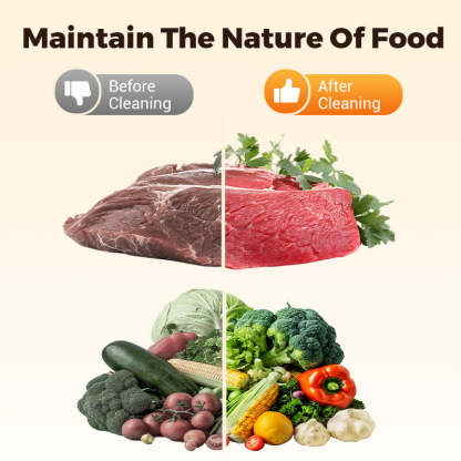 Waterproof Portable Food Cleaner & Purifier