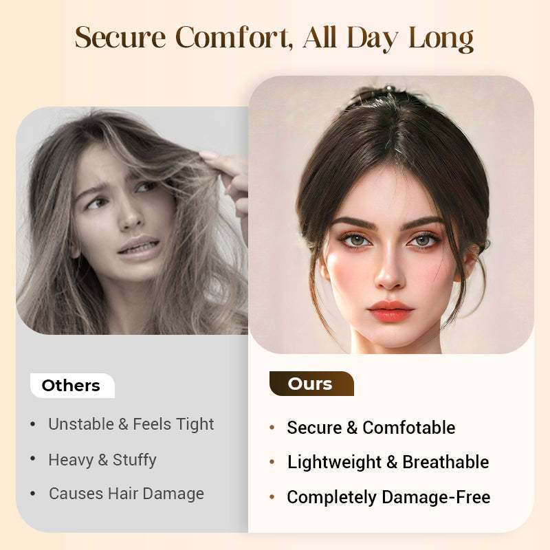 🔥Limited-time Offer🔥Partial Bangs Hair Piece