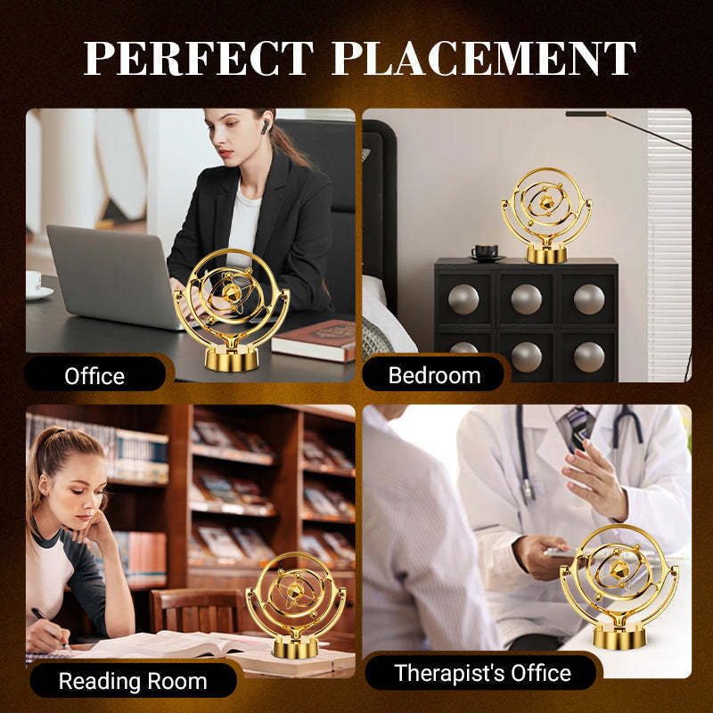 🌏Electronic Perpetual Motion Swing Ball - Desktop Ornament