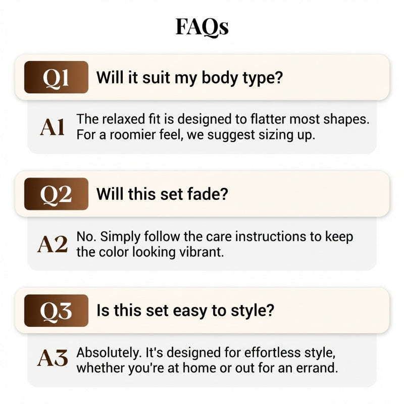 💐Women's Crew Neck Top & Drawstring Pants Set