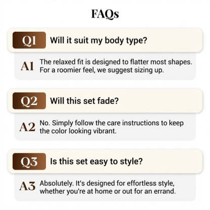 💐Women's Crew Neck Top & Drawstring Pants Set