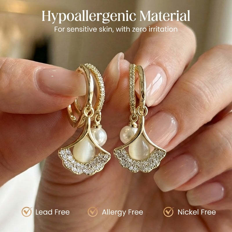 🔥Delicate Ginkgo Leaf Earrings for Women -💖 Romantic Valentine's Day Gift