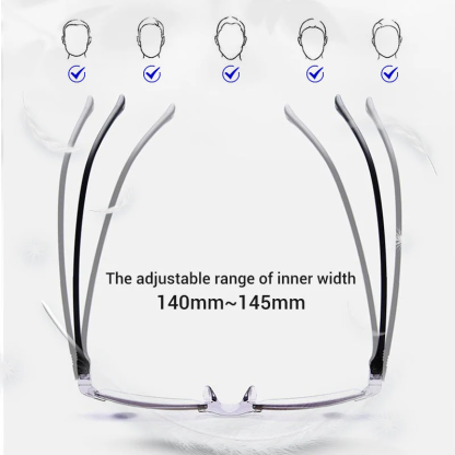 New Sapphire High Hardness anti-blue Dual-Use Reading Glasses
