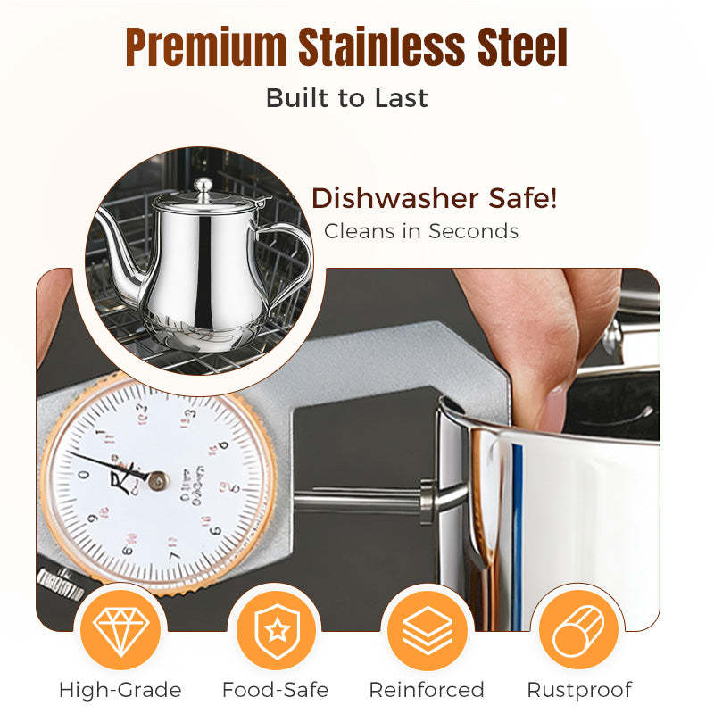 🔥Limited-Time Promotion🔥Stainless Steel Oil Filter Pot