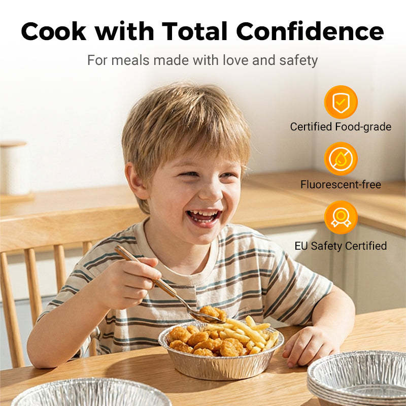 🍟Oil-Proof Aluminum Foil Tin Box