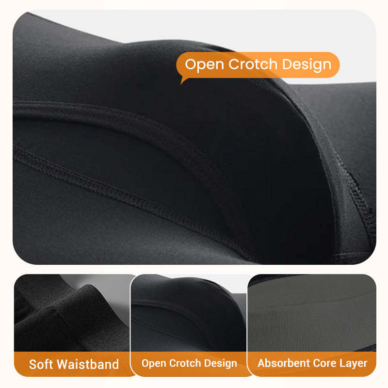 Men's Ultra-Absorbent Incontinence Boxer Briefs