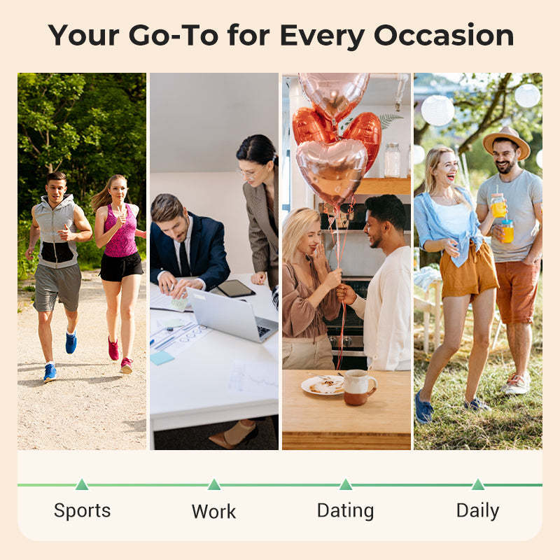 Comfortable Insoles with Air Cushion and Height-Increasing Effect