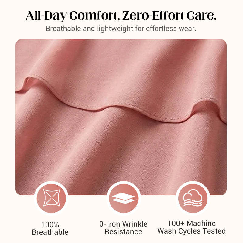 🎁Women's Elegant Layered Ruffle Sleeve Dress – Effortless Style for Every Occasion💃