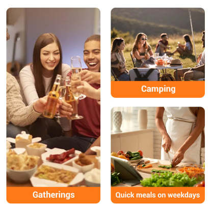 Chef's Picks🏆Multifunctional Large Capacity Non-stick Pressure Cooker