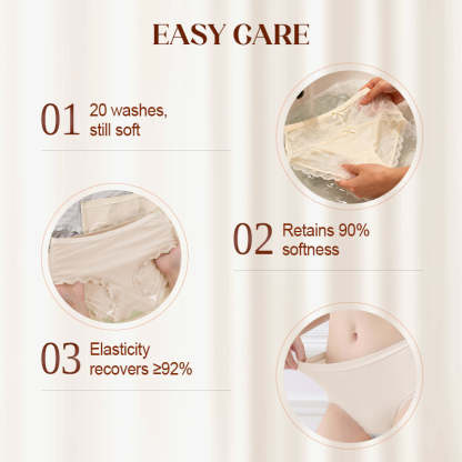 Women's Soft Lace Mid-Rise Panty