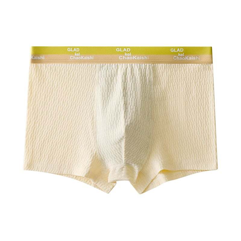🔥Bubble Cotton Men's Boxer Briefs Antibacterial Breathable Sweat Absorbent