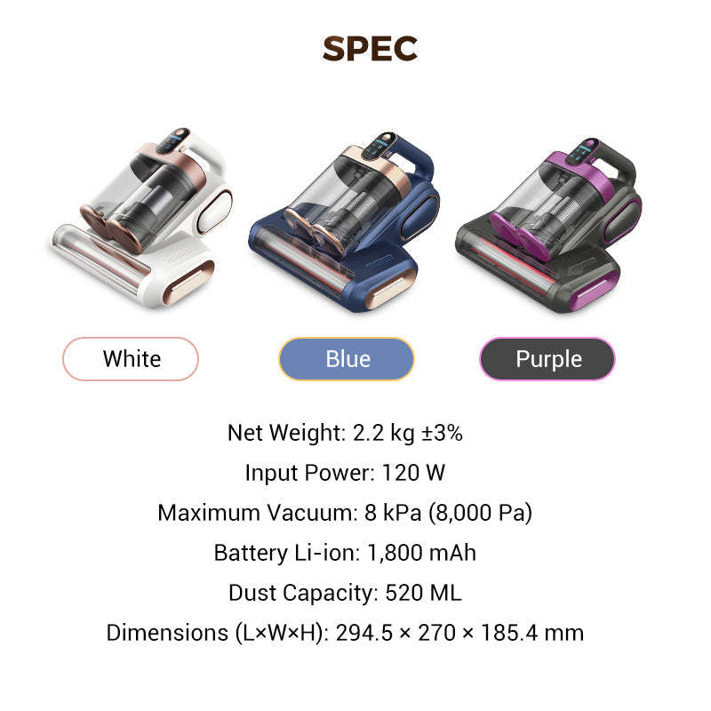 ✨Mattress Vacuum Cleaner for Dust Mites Removal