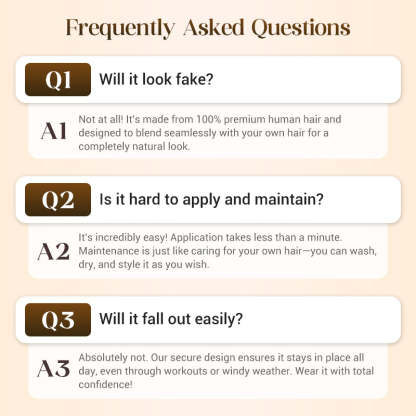 🔥Limited-time Offer🔥Partial Bangs Hair Piece