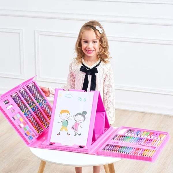 💗Deluxe 6-In-1 Art Creativity Set🎁The Best Present For Kids