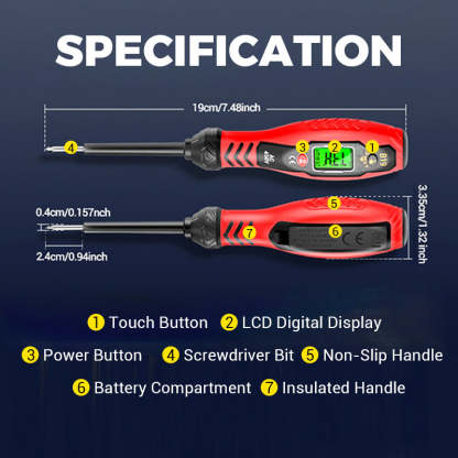 ✍️⚡Intelligent Non-Contact Voltage Tester - Safe & Efficient Electrician's Best Tool💡