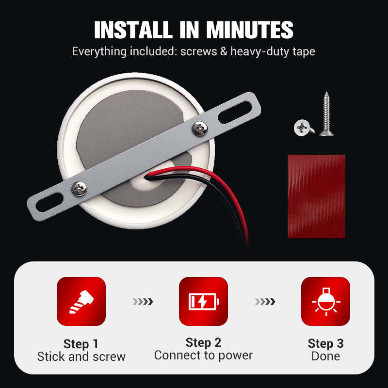 Universal Waterproof LED Chassis Lights